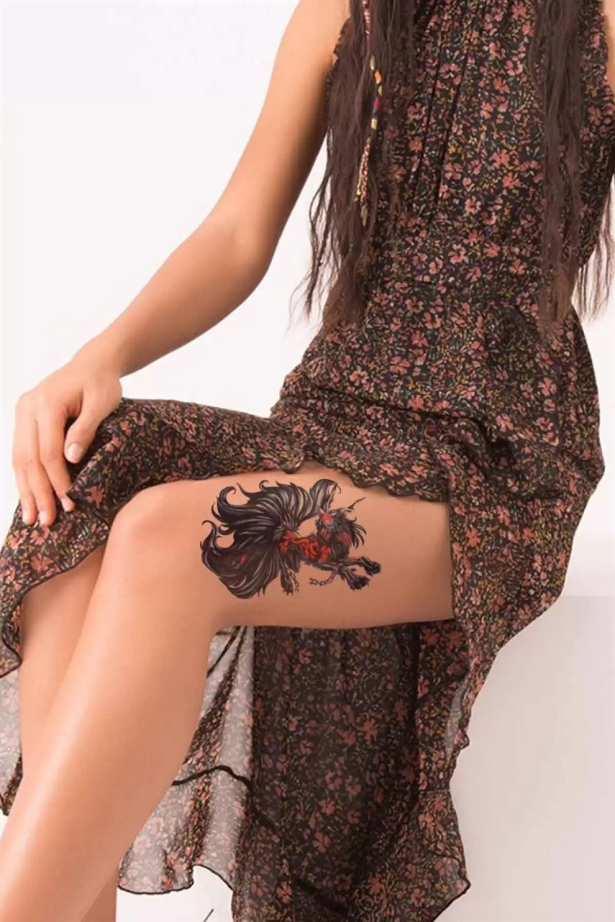 Geçici Kurt Dövme Tattoo