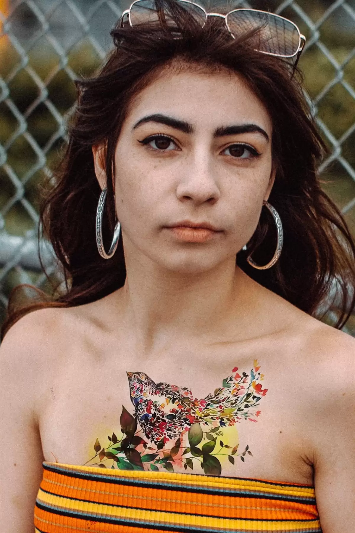 Geçici Kuş Dövme Tattoo