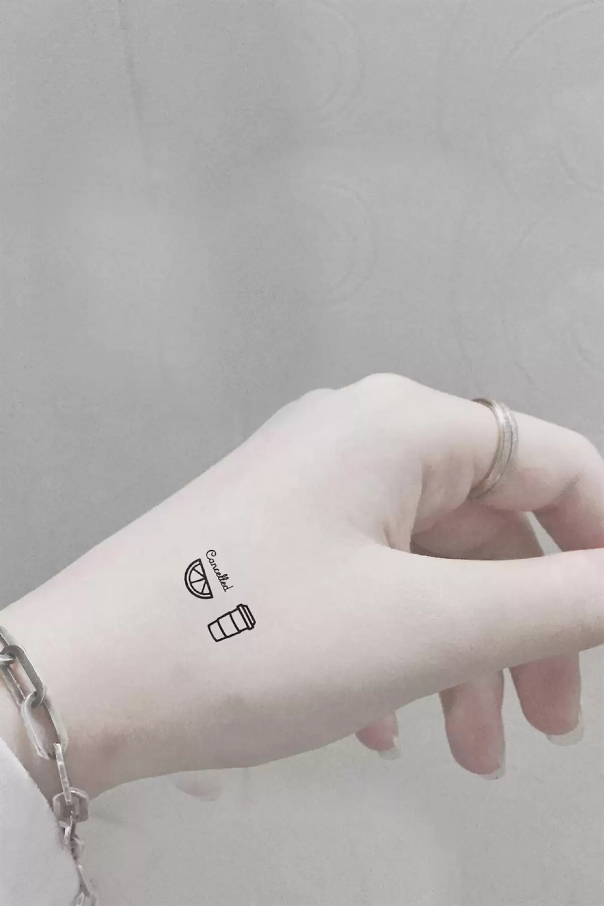 Geçici Mini Parmak Dövme Tattoo