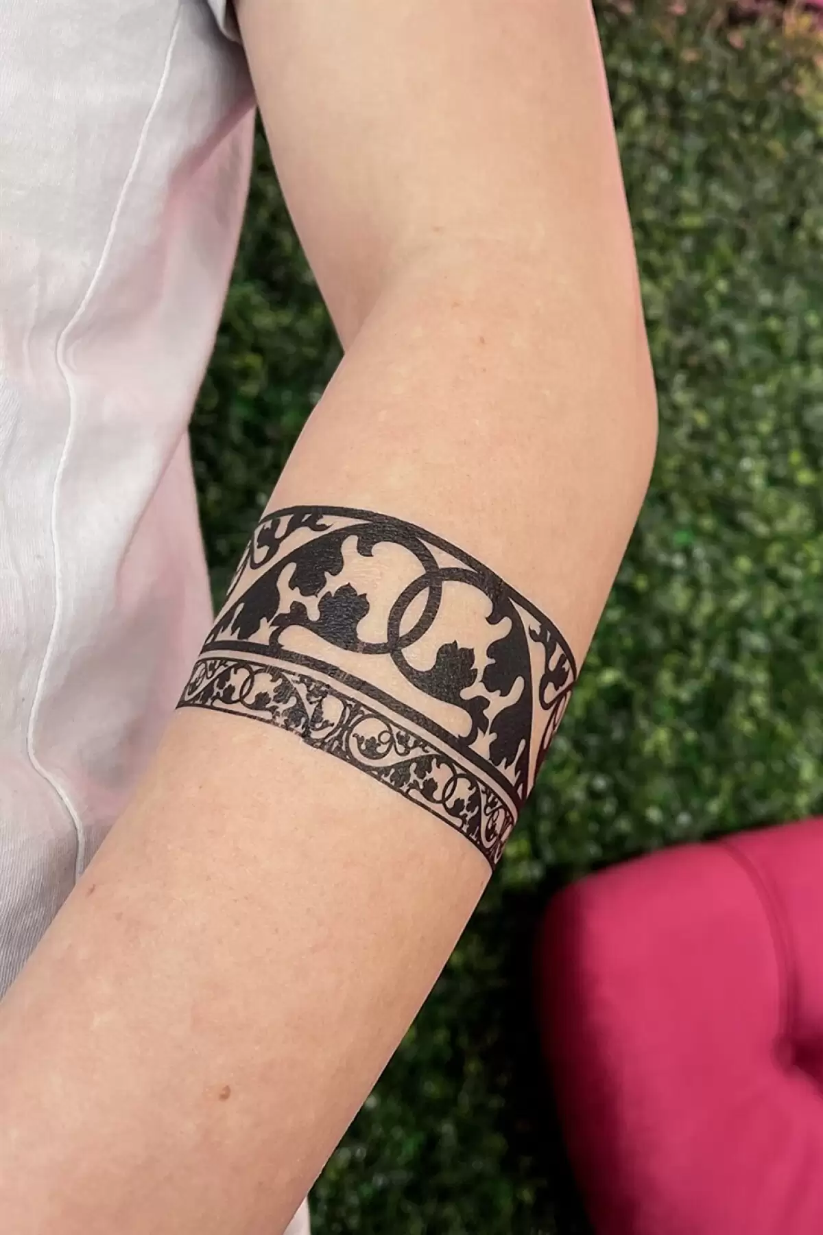 Gerçekçi Geçici Karışık Desenli Kol ve Bacak Şerit Dövme Tattoo