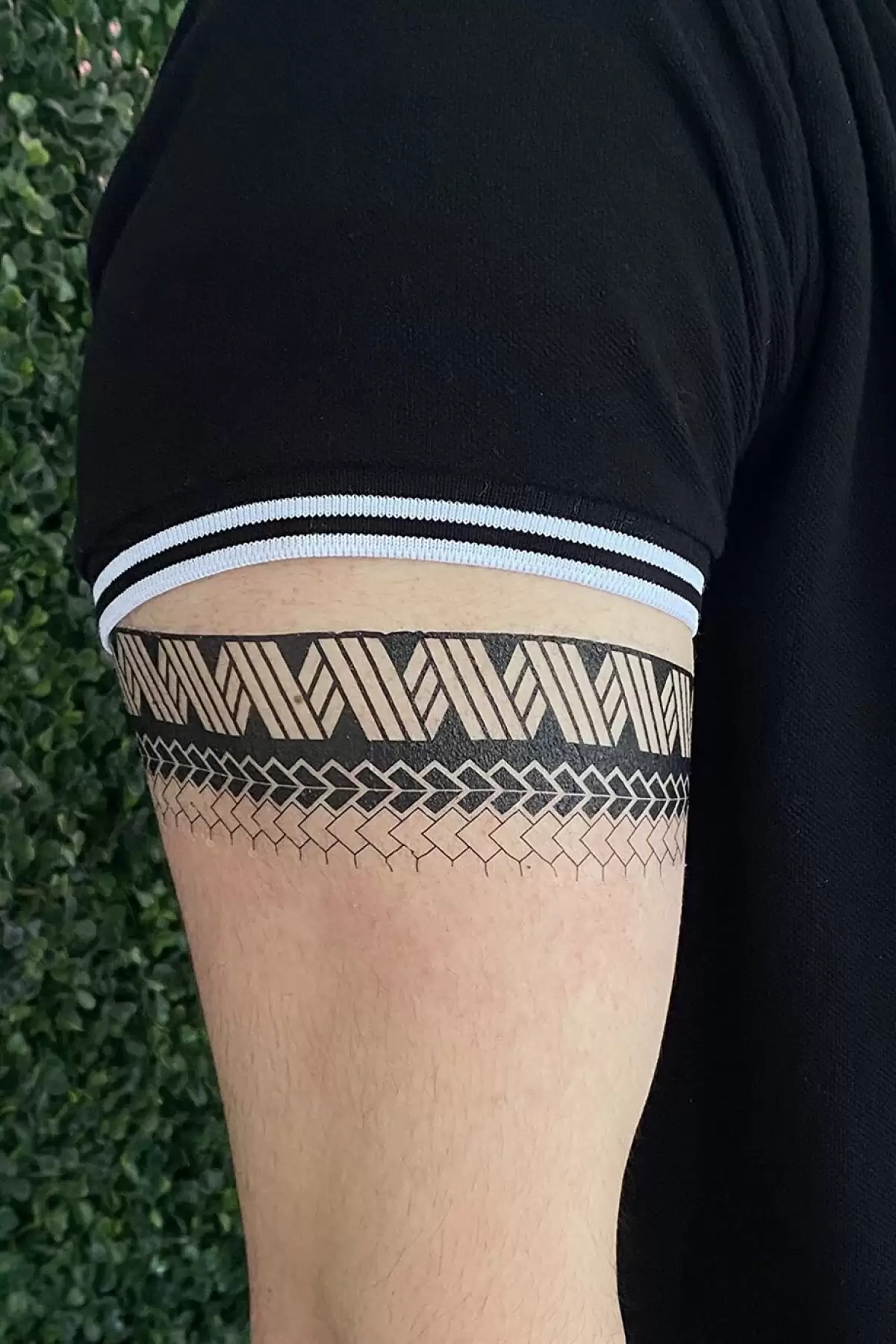 Gerçekçi Geçici Karışık Desenli Kol ve Bacak Şerit Dövme Tattoo