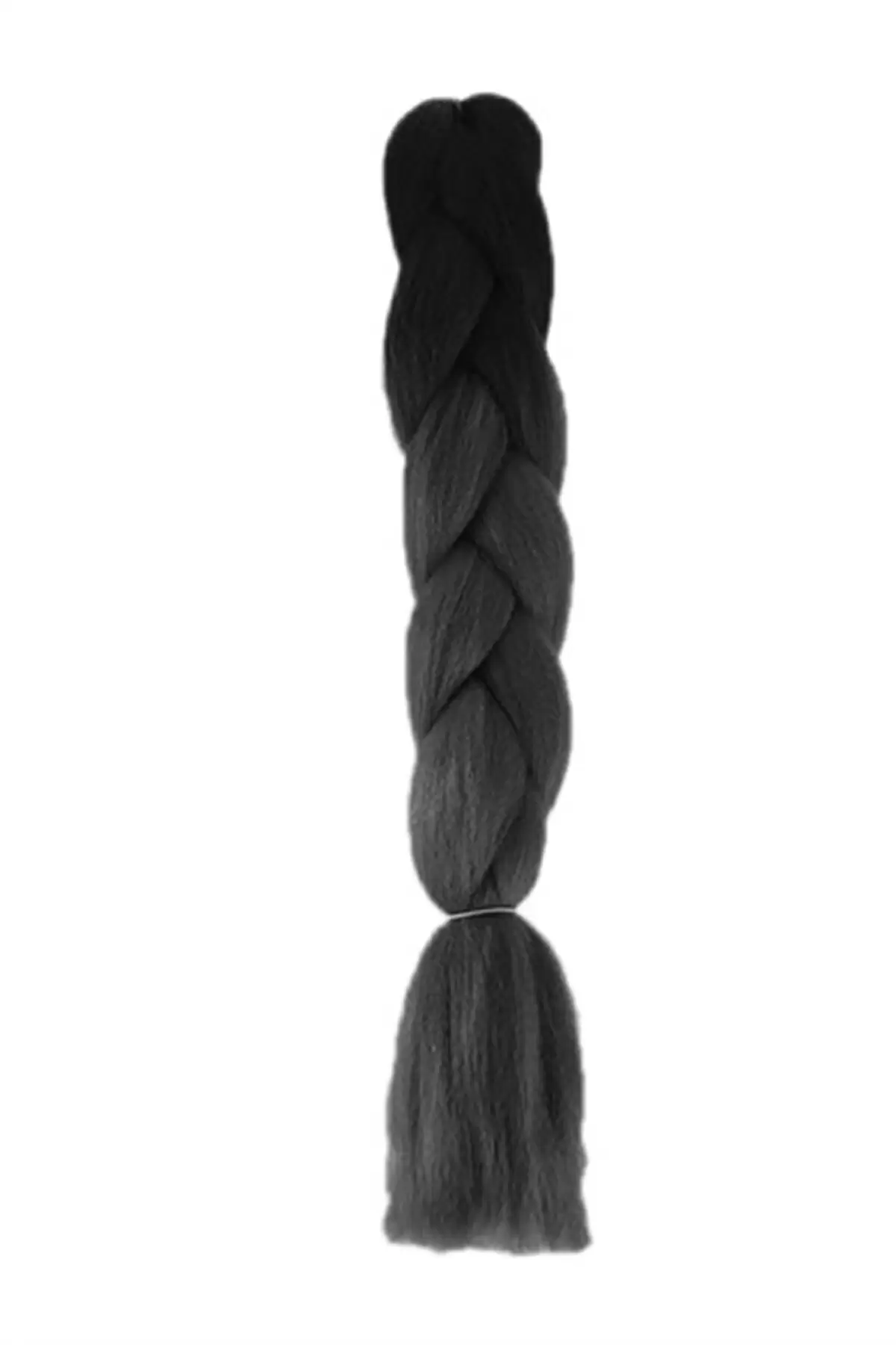 Iki Renk Ombreli Afrika Zenci Örgüsü Box Braid Sentetik Saç 60cm 100gr