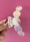 Hologramlı Şeffaf Mandal Toka