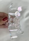 Hologramlı Şeffaf Mandal Toka