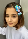 İkili Kız Figürlü Çocuk Pens Toka Set