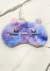 Karışık Renk Kedi Figürlü Uyku Bandı