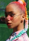 Karışık Renk Renk Ombreli Afrika Zenci Örgüsü Box Braid Sentetik Saç 60cm 100gr