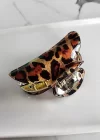 Leopar Desenli Mandal Toka
