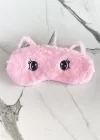 Pembe Renk Göz Figürlü Unicorn Uyku Bandı