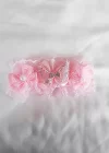 Pembe Renk Kanat Figürlü Çocuk Saç Bandı