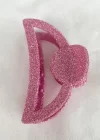 Pembe Renk Simli Mandal Toka
