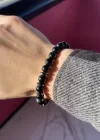 Siyah Renk Boncuk Erkek Bileklik