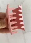 Toz Pembe Renk Mat Mandal Toka