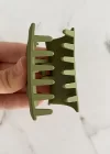 Yeşil Renk Mat Mandal Toka