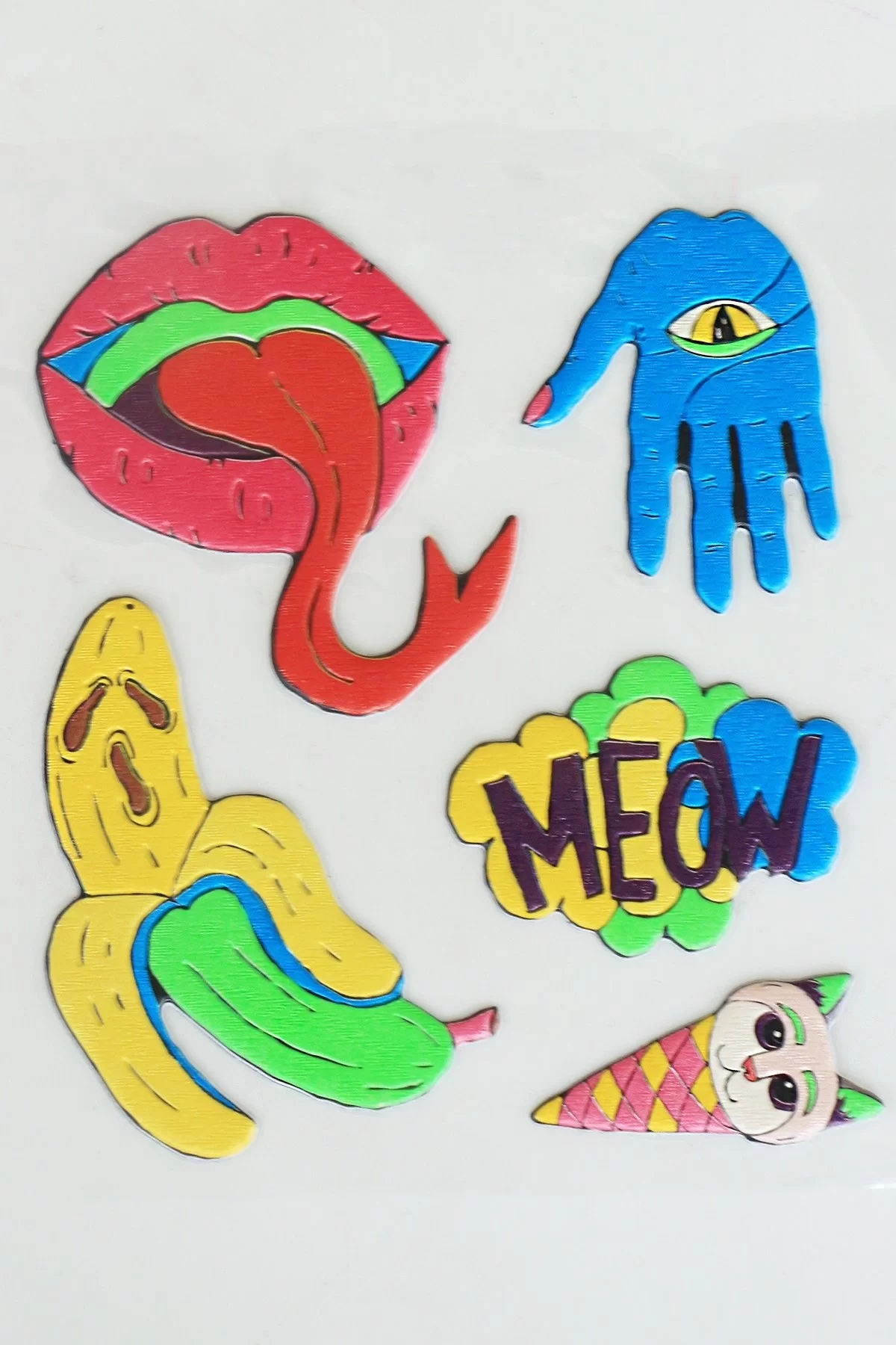 Çok Amaçlı Paket Sticker (Kıyafet-Çanta-Telefon)