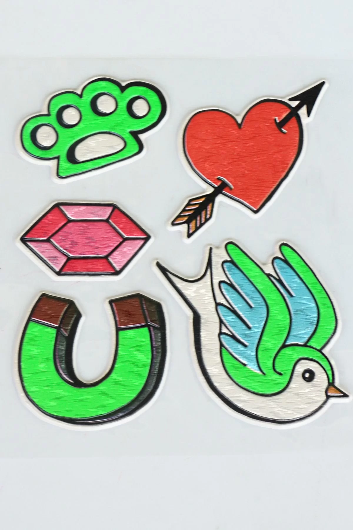 Çok Amaçlı Paket Sticker (Kıyafet-Çanta-Telefon)
