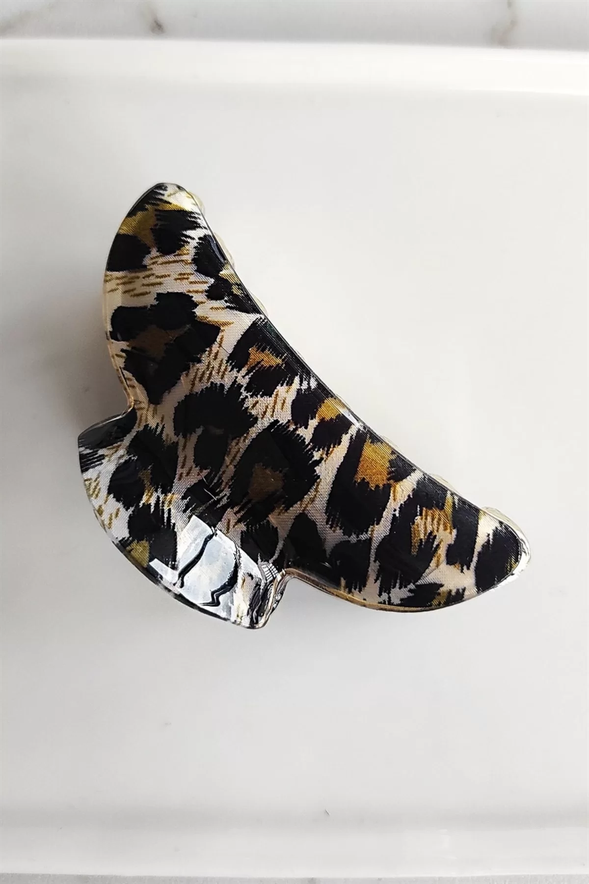 Leopar Desenli Mandal Toka