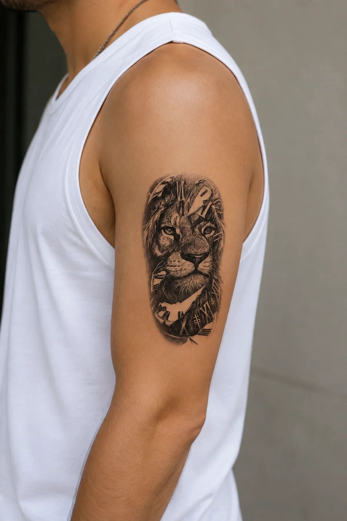 Aslan Dövme Geçici Tattoo