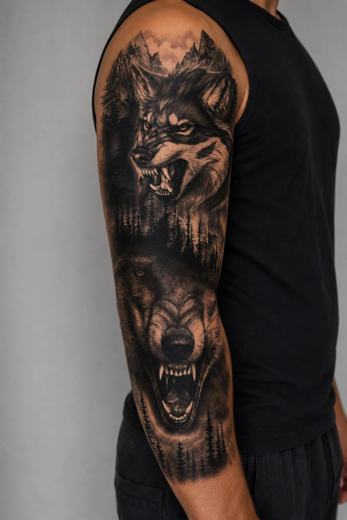 Kurt Kol Geçici Dövme Tattoo