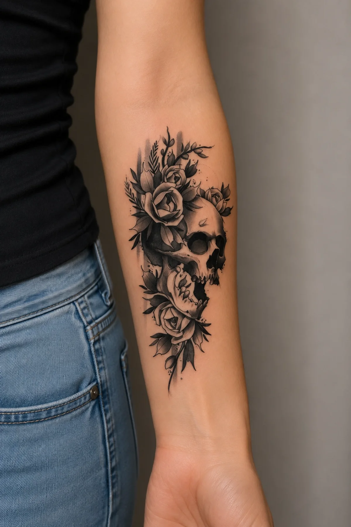 Kurukafa Geçici Dövme Tattoo