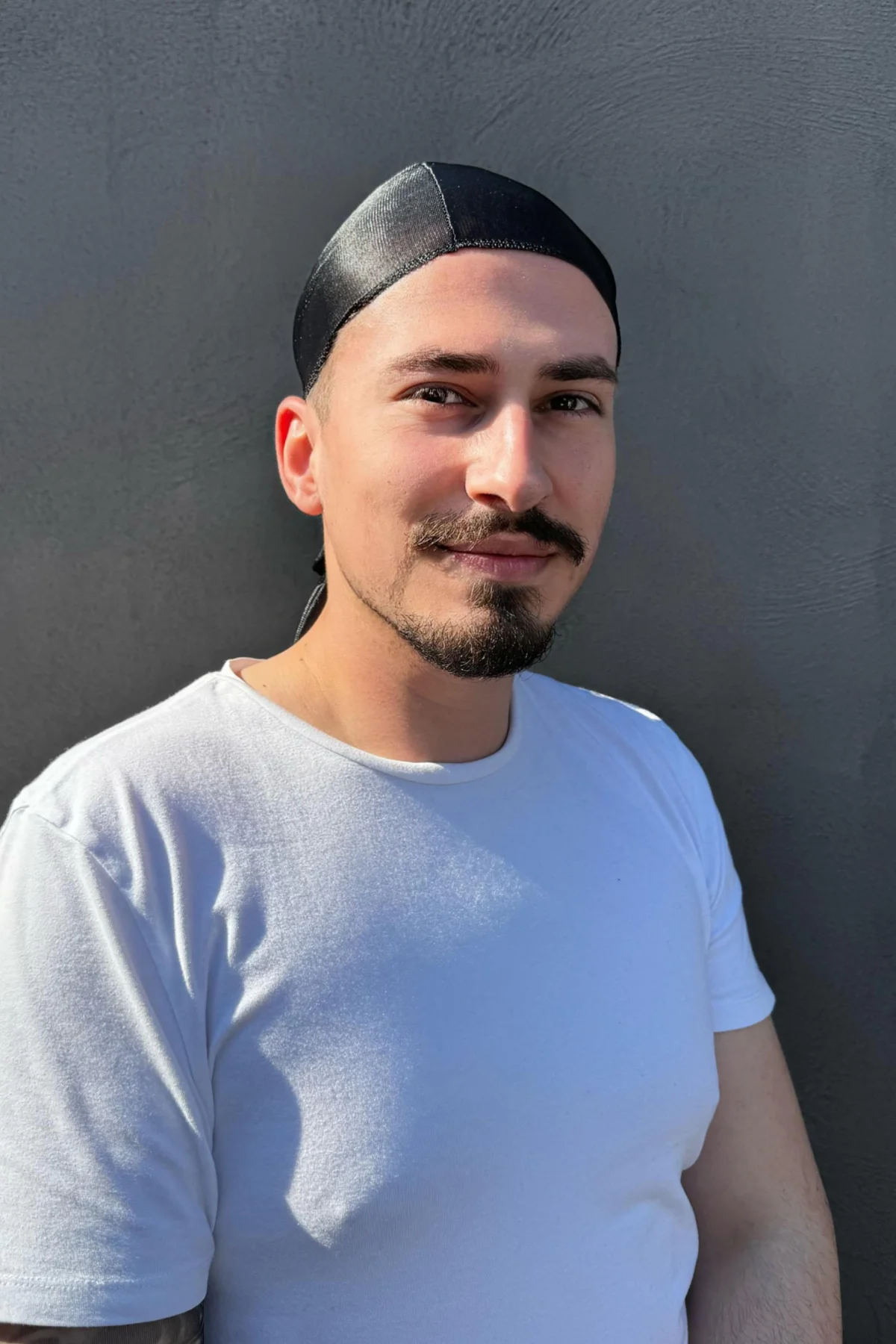 Siyah Renk Durag Bandana