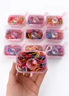 12li Karışık Renk Lastik Toka Set