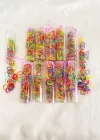12li Karışık Renk Perma Lastik Toka Set