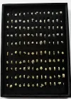 140lı Karışık Renk Standlı Tragus Küpe Set
