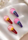 24lü Karışık Renk Yan Toka Set