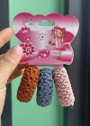 3lü Karışık Renk Havlu Toka