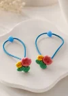 40lı Karışık Renk Lastik Toka Set