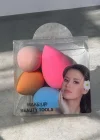 5li Karışık Renk Makyaj Süngeri Set
