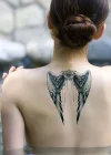 Geçici Melek Kanadı Dövme Tattoo