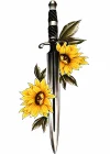 Geçici Kama Figürlü Mini Dövme Tattoo