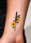 Geçici Kama Figürlü Mini Dövme Tattoo