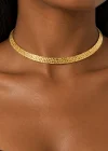 Altın Renk Choker Kolye