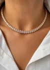Altın Renk Choker Kolye