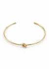 Altın Renk Düğüm Detaylı Choker Kolye