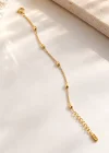 Altın Renk Zincir Cm Bileklik