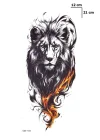 Aslan Dövme Geçici Tattoo