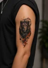 Aslan Dövme Geçici Tattoo