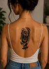 Aslan Dövme Geçici Tattoo