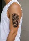 Aslan Dövme Geçici Tattoo