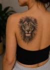 Aslan Geçici Dövme Tattoo