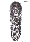 Aslan Kol Dövme Geçici Tattoo