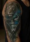 Aslan Kol Dövme Geçici Tattoo