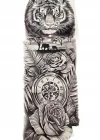 Aslan Saat Dövme Geçici Tattoo
