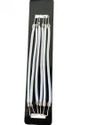 Beyaz Renk 5li Kancalı Toka Set