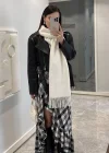Beyaz Renk Şal/Atkı