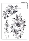 Çiçek Geçici Dövme Tattoo
